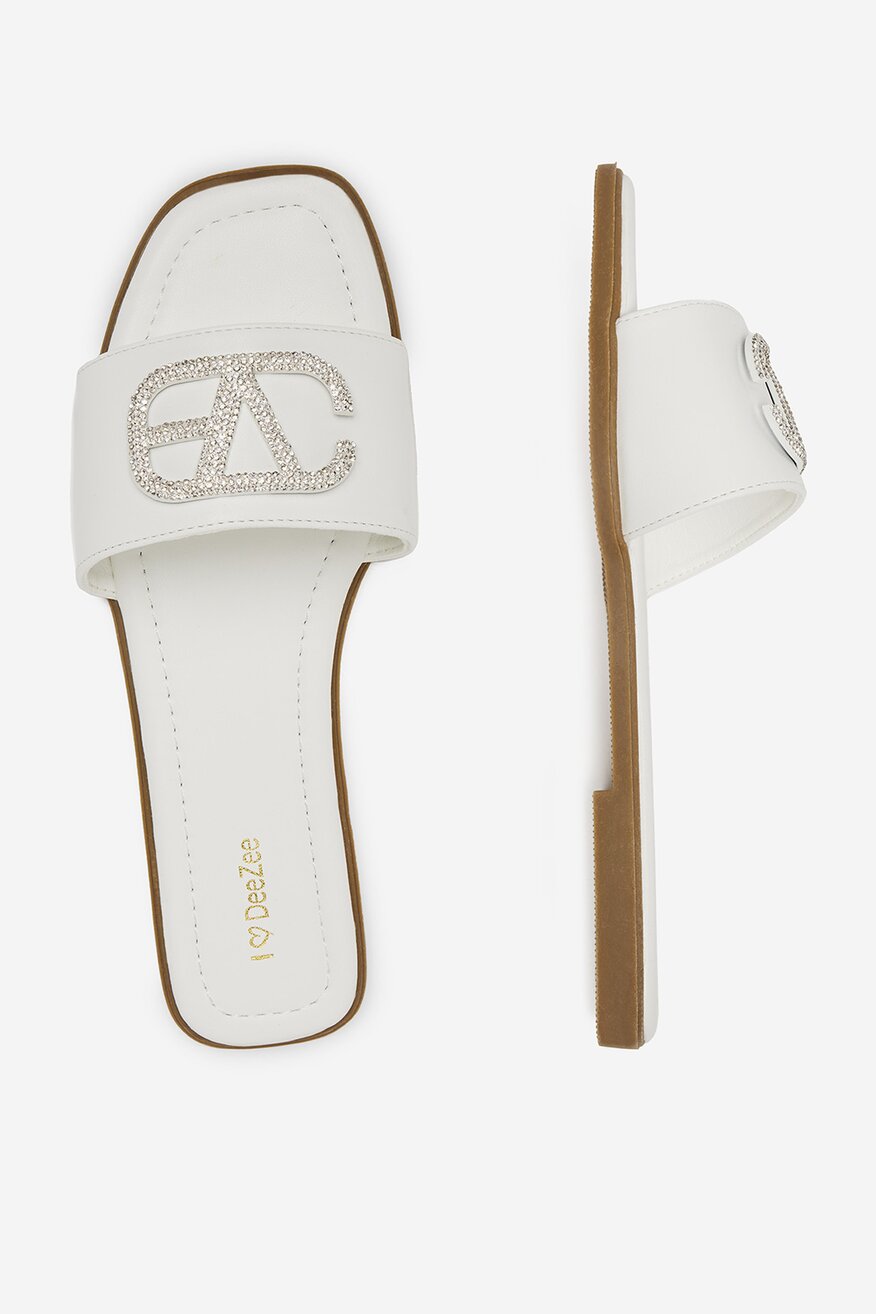 Șlapi DeeZee ALB - 5904410852868