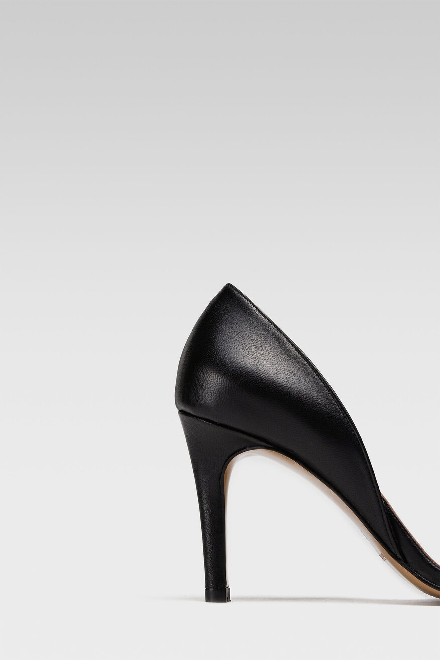 
                Gino Rossi - Skórzane sandały czarne - 5904248438784