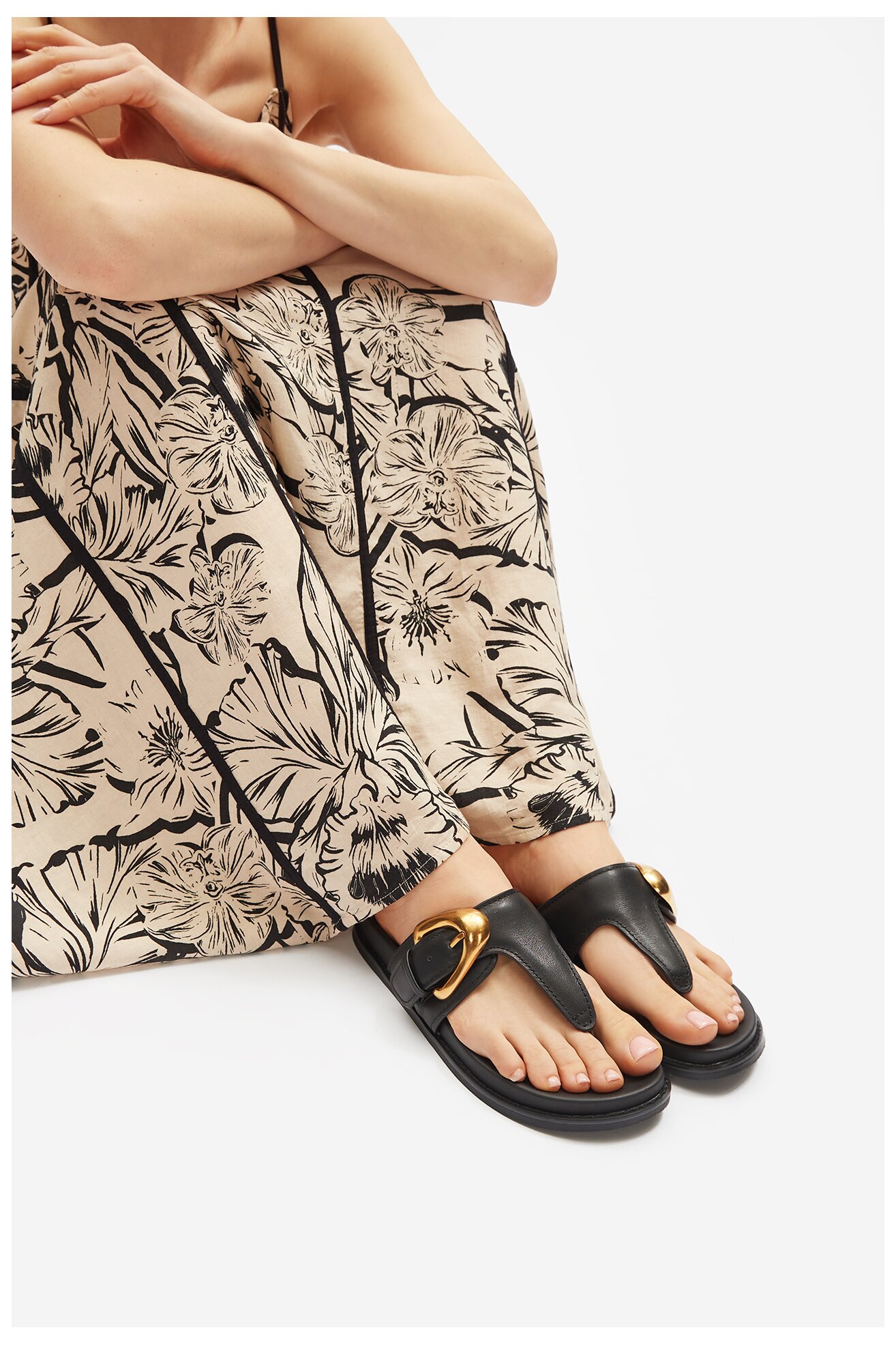 Șlapi Gino Rossi CLAUDIE-R25SS03088 NEGRU