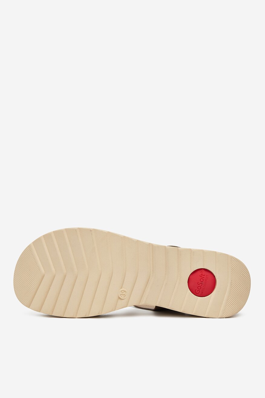 Sandály Go Soft TMAVĚ BÉŽOVÁ - 5906751043929