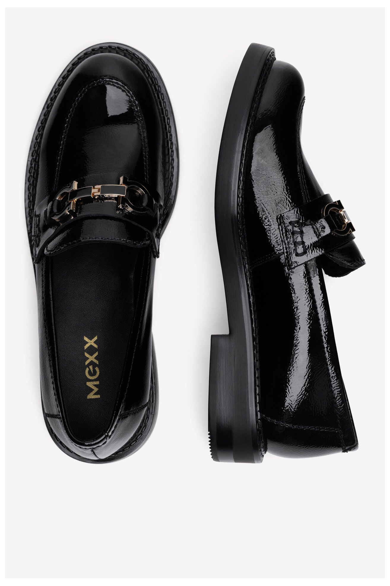 Mokaszin Mexx MX/005C-WI16 FEKETE