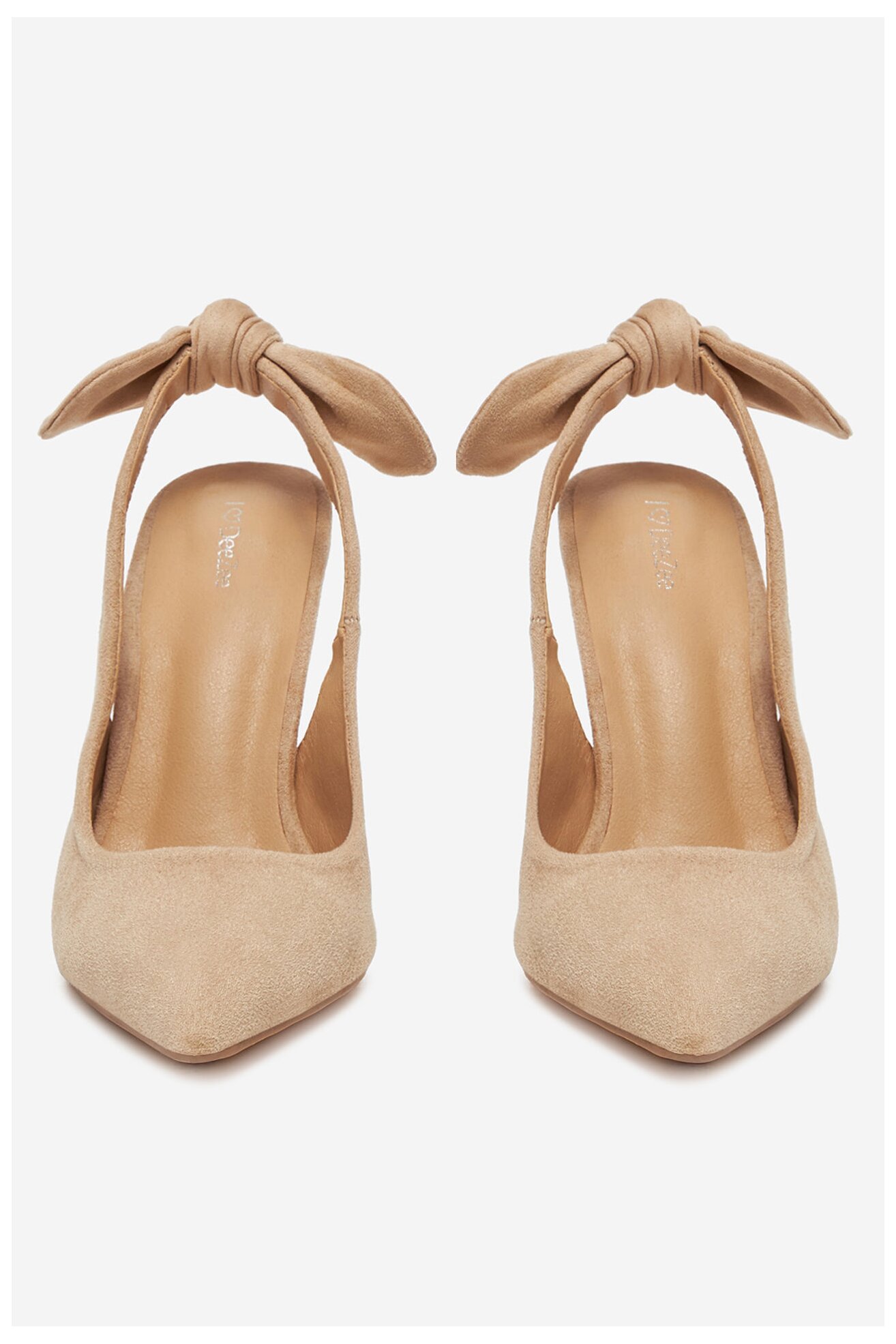 Czółenka DeeZee YUC1996-P-B1G Beżowy