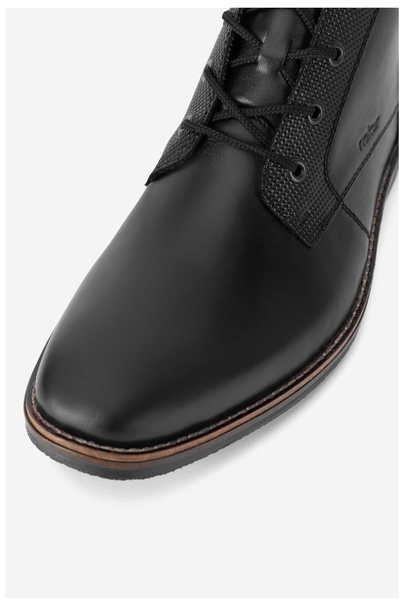 Csizma Rieker B1322-00 FEKETE