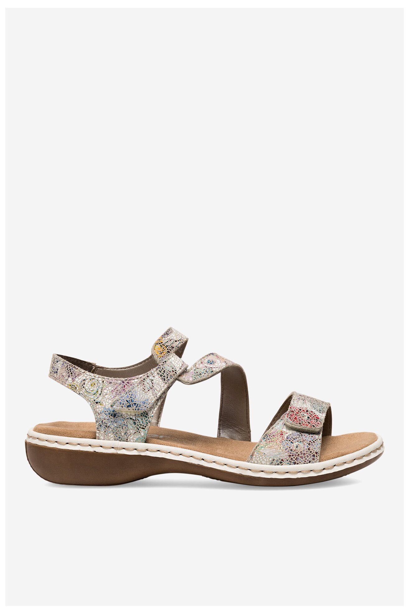 Sandały Rieker 659C7-91 MIX