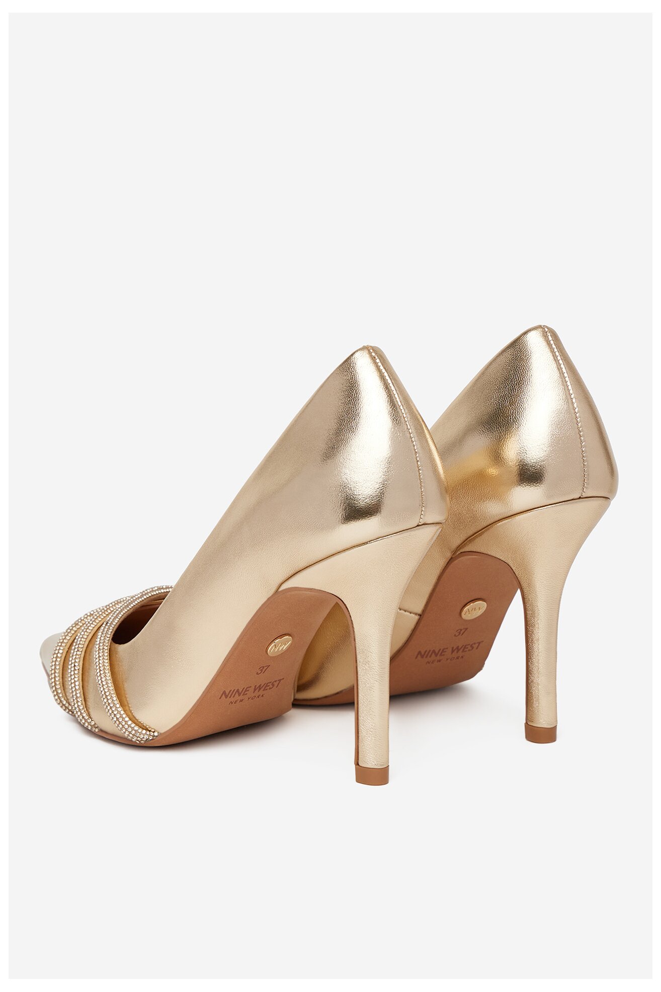 Pantofi cu toc NINE WEST CEO-MARIAM-01 AURIU