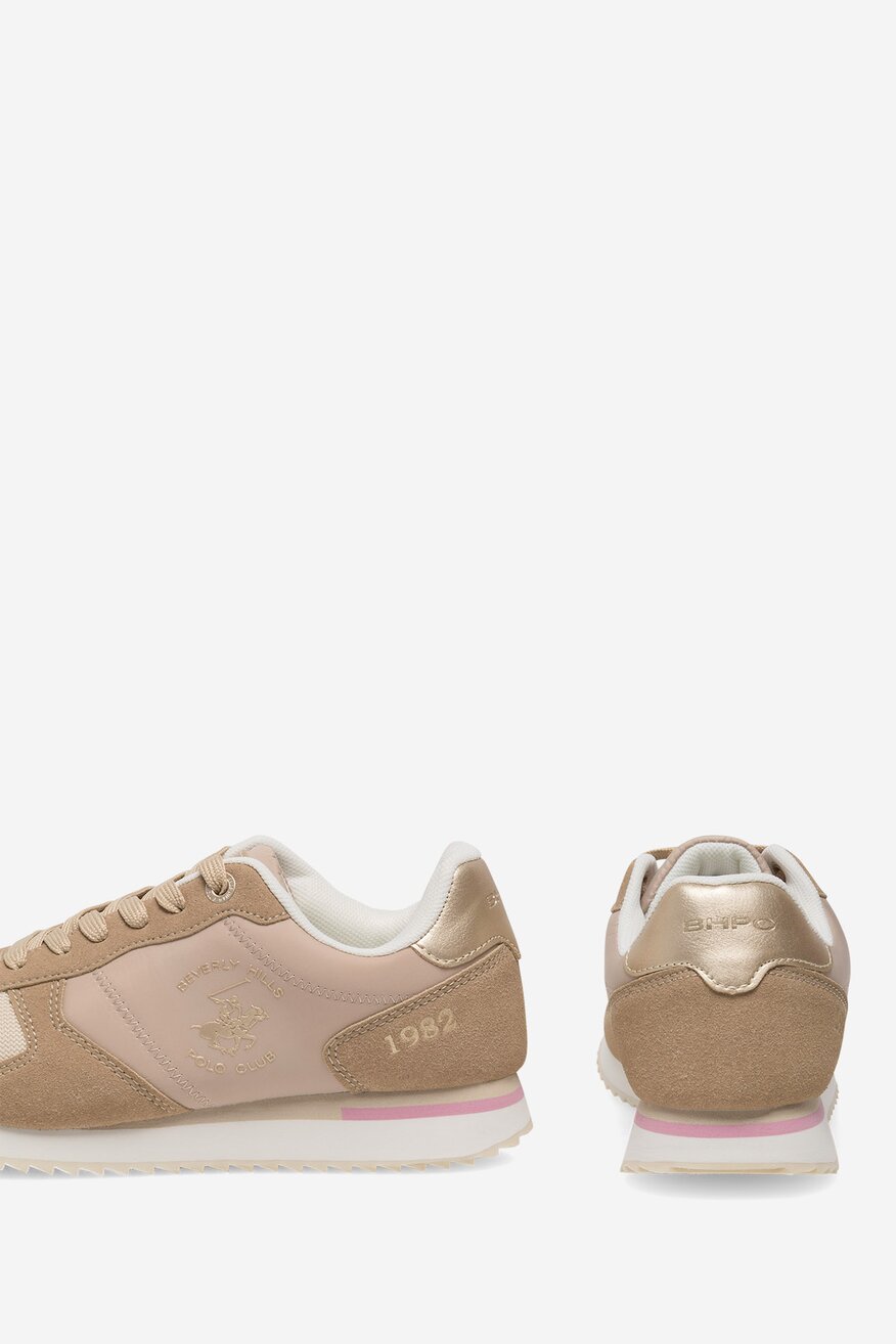 Sportovní obuv Beverly Hills Polo Club BÉŽOVÁ - 5905588527558