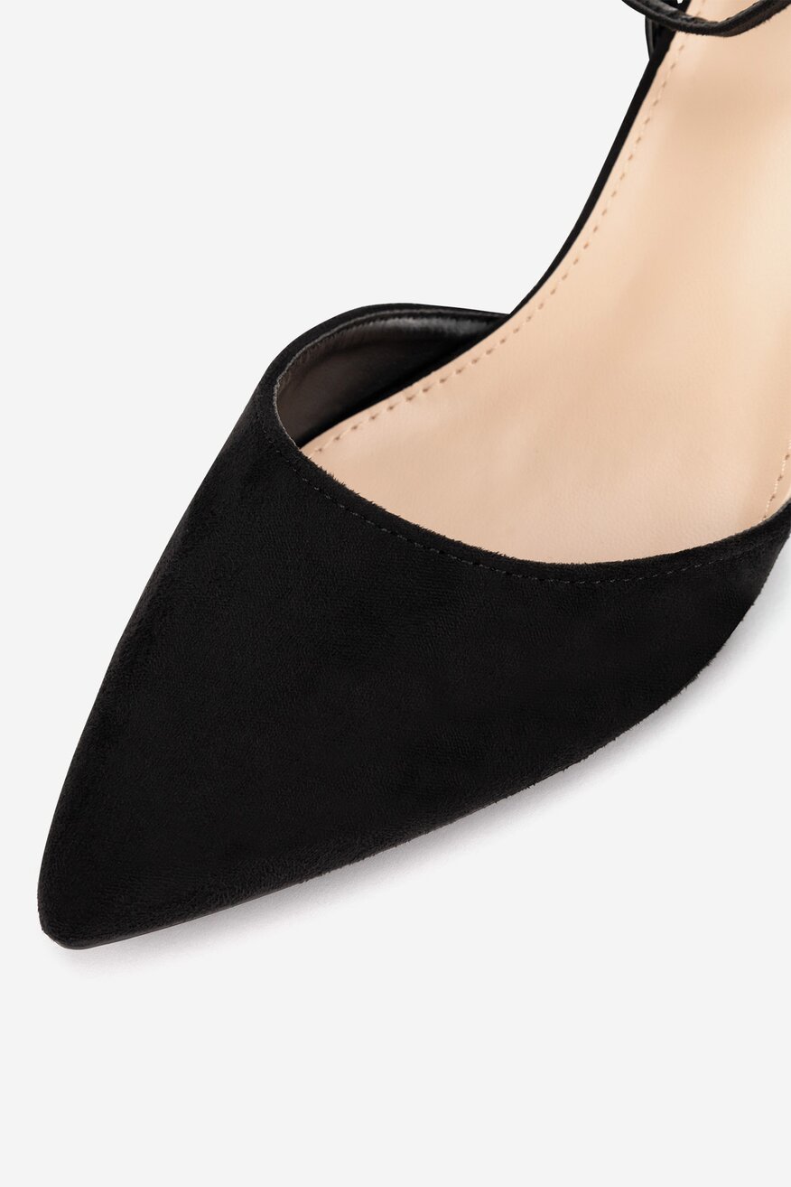 Pantofi cu toc DeeZee NEGRU - 5905588728351