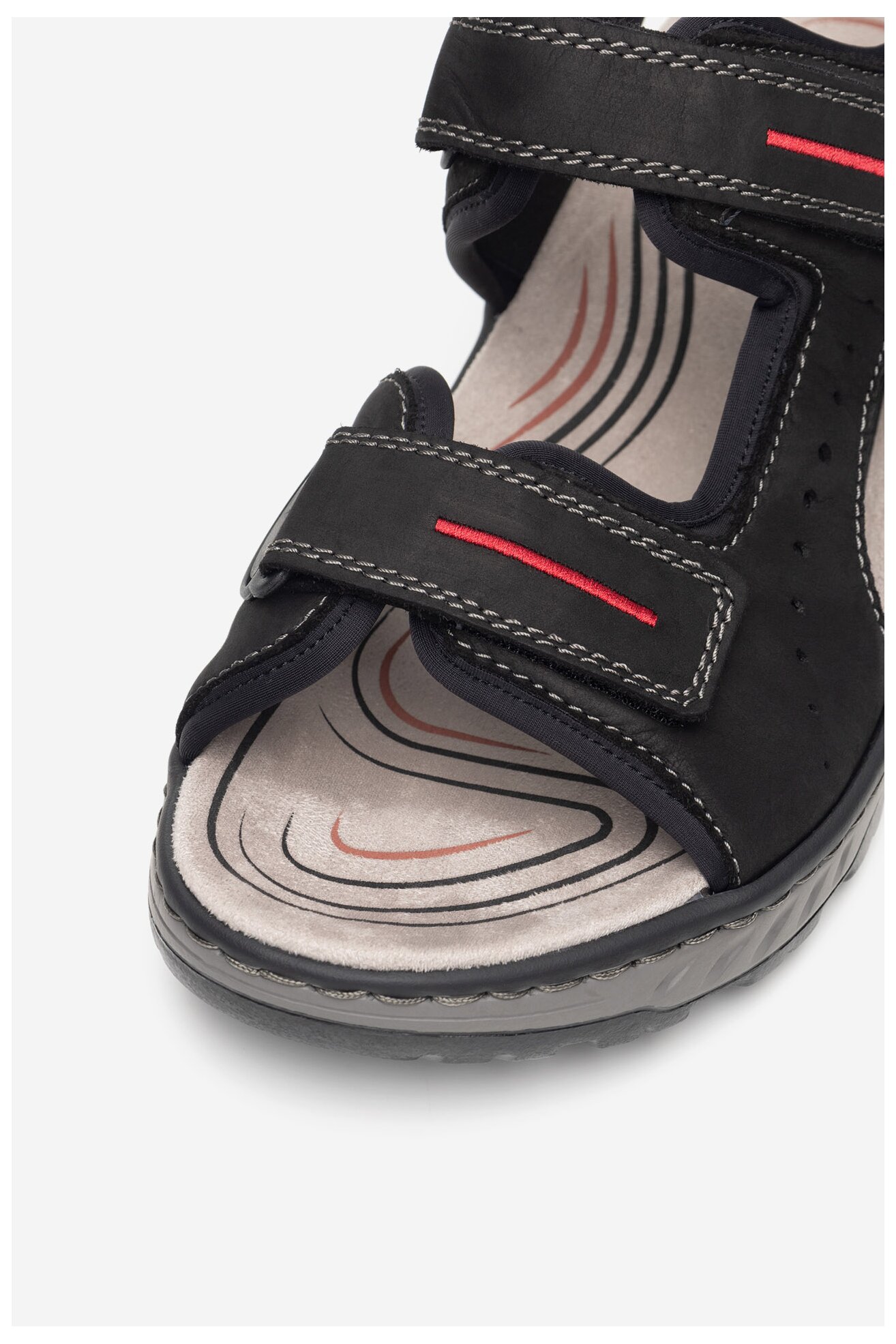 Sandały Rieker 21760-00 Czarny