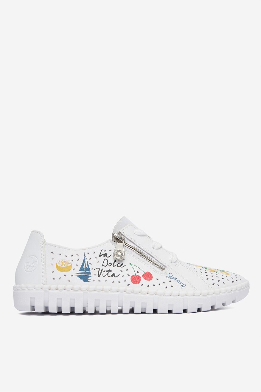 
                Rieker - Półbuty skórzane - 5906751837276