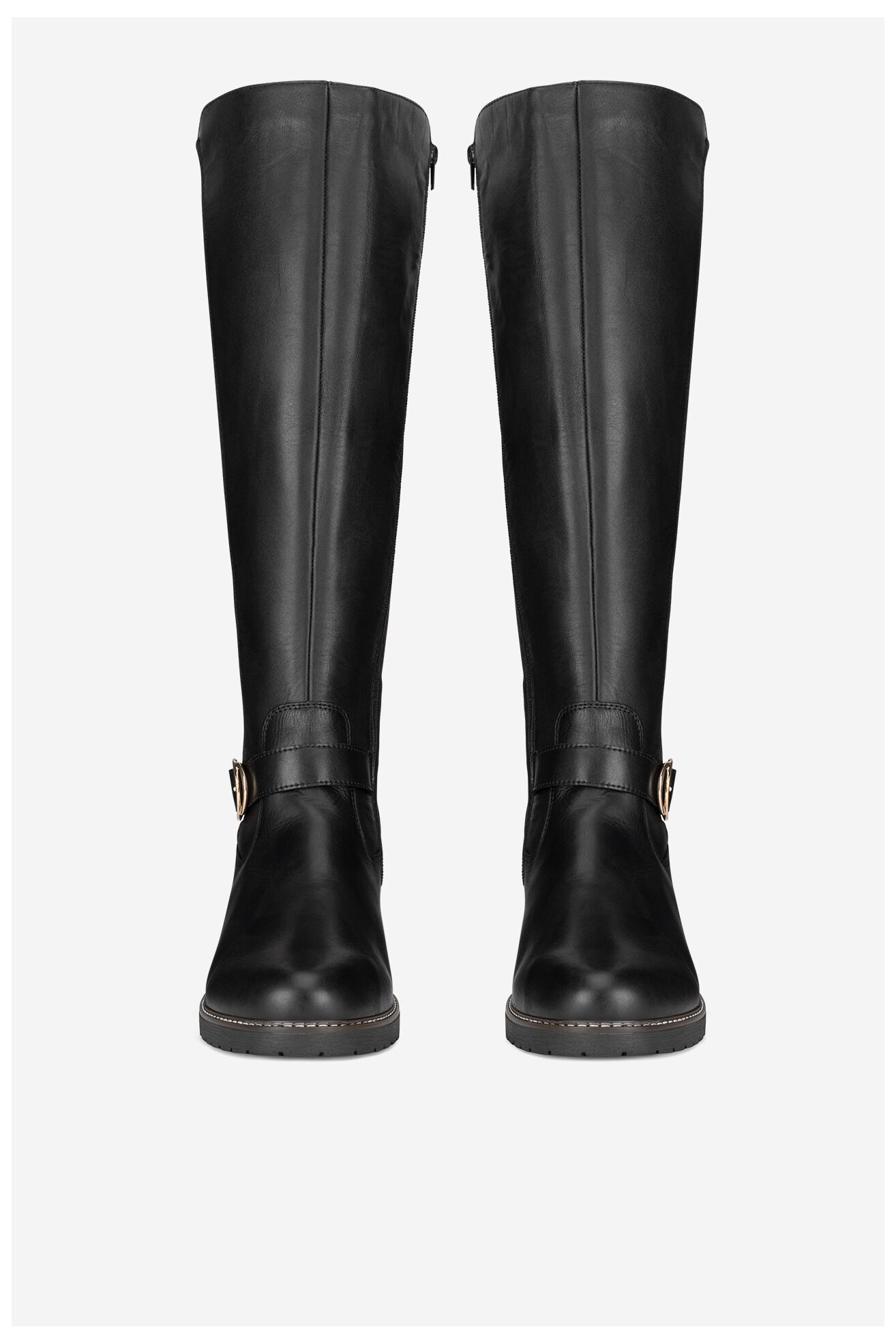 Kozaki Remonte D1A73-01 Czarny