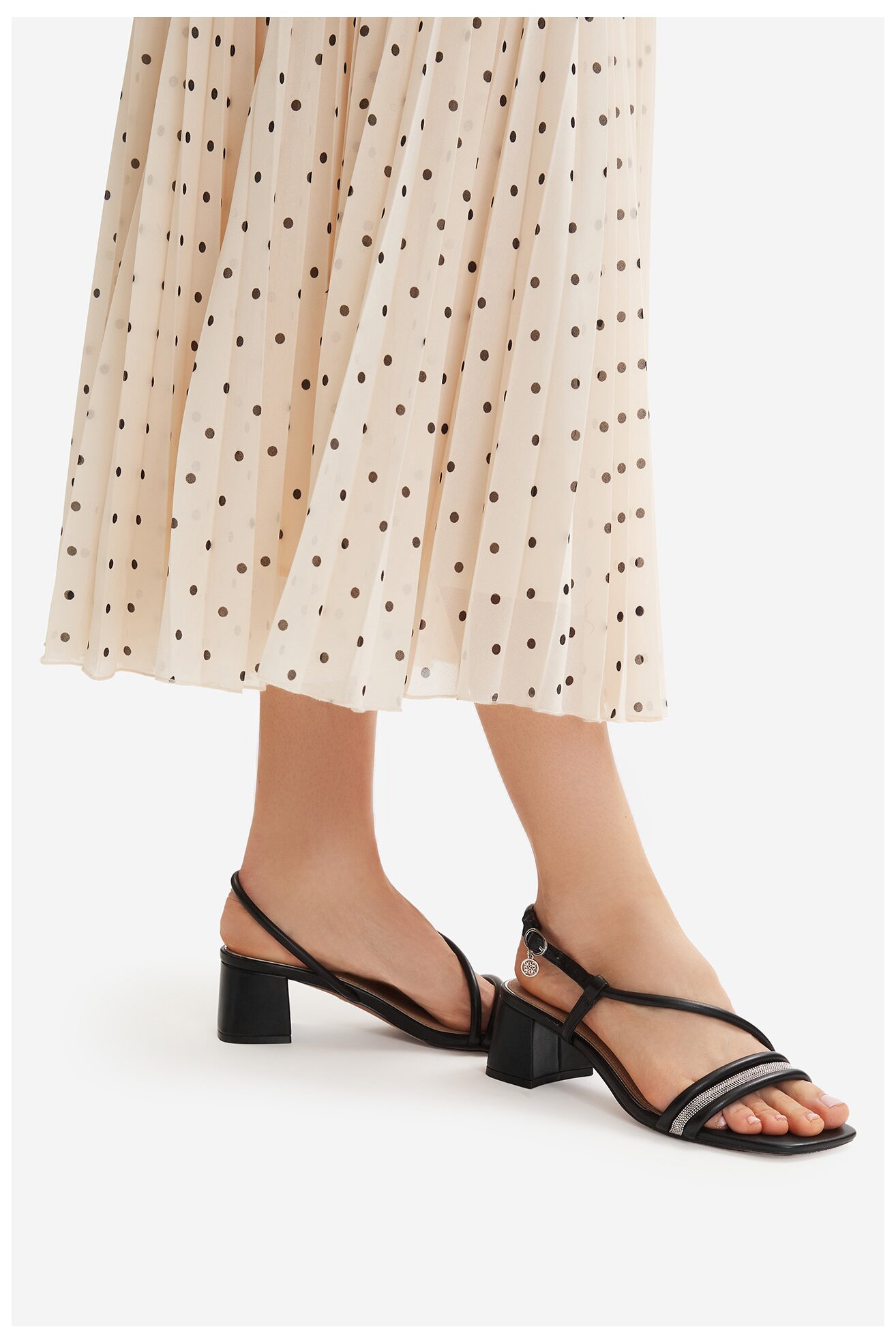 Sandały NINE WEST EO-LS505187-13 Czarny