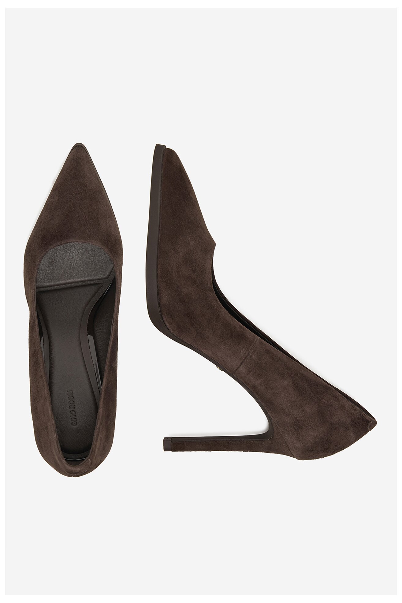 Körömcipő Gino Rossi EO-AZI-LT2472-1 SÖTÉTBARNA