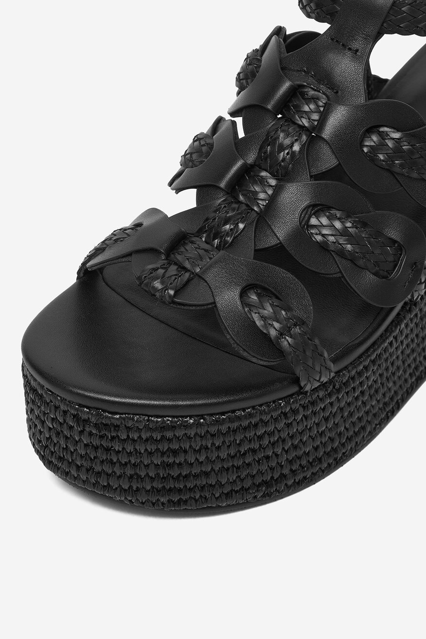 Badura - Sandały skórzane - 5906751670446