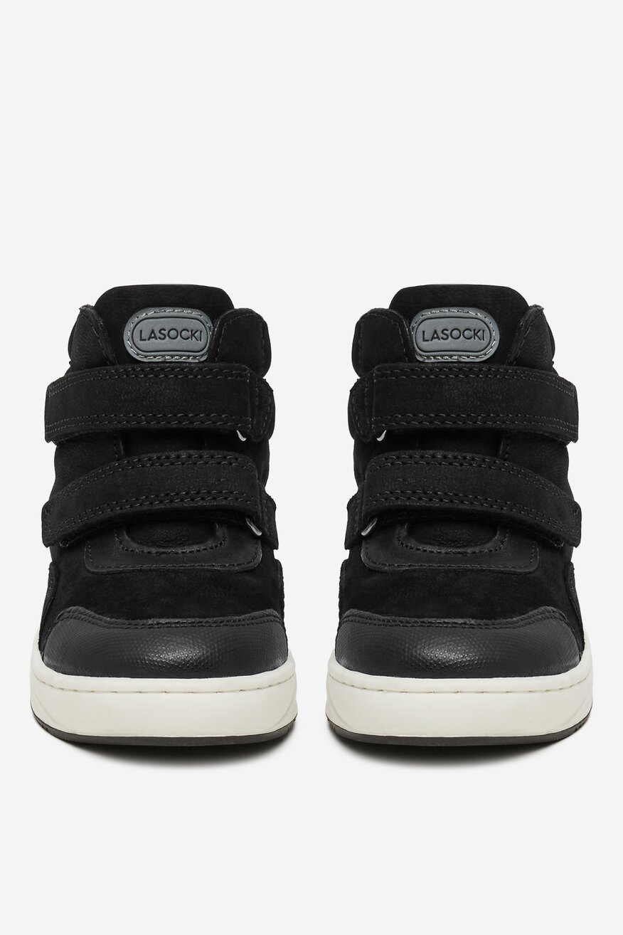 Šněrovací vyšší obuv Lasocki Kids ČERNÁ - 5906751200049