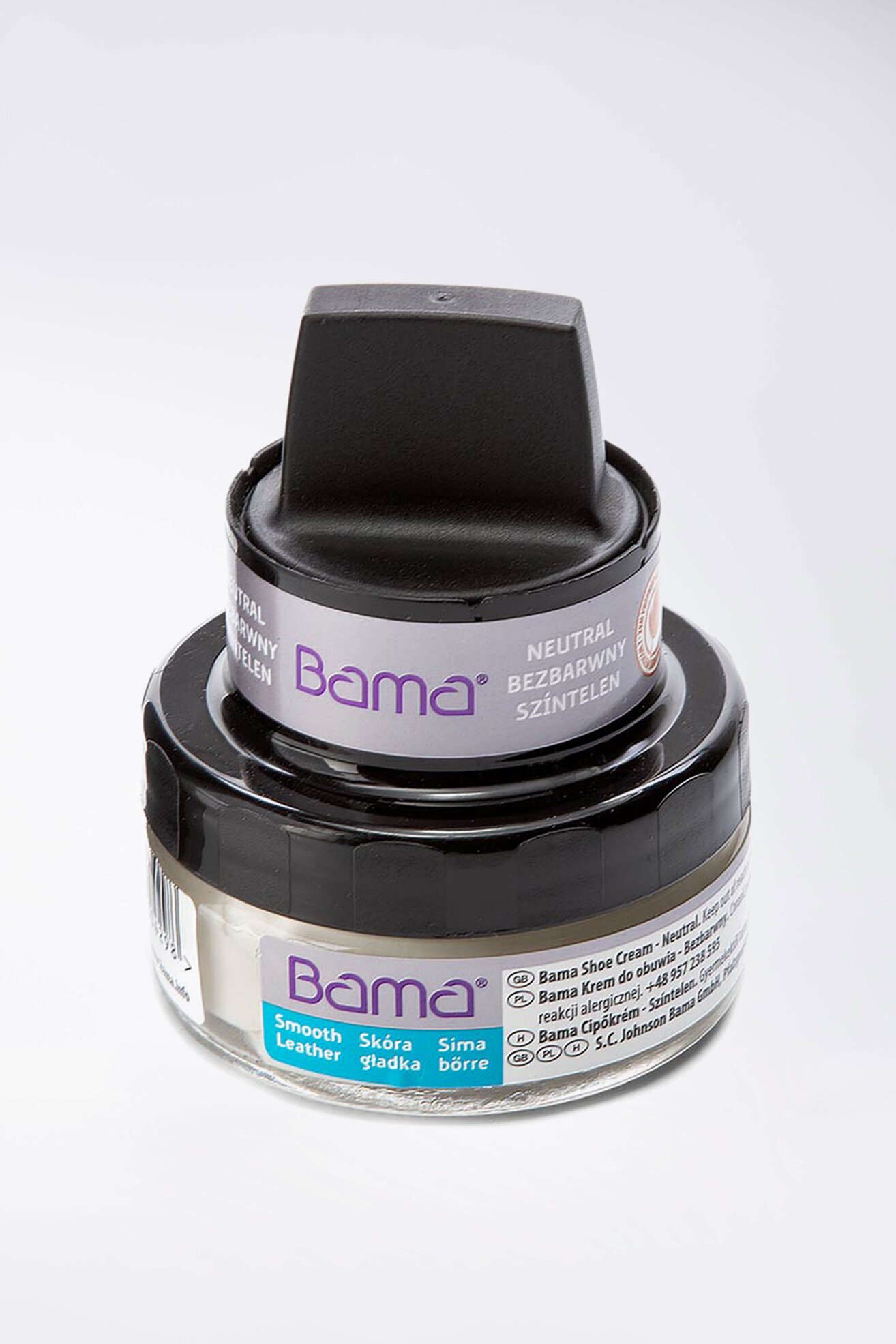 Kosmetyki do obuwia BAMA KREM 50ml NEUTRAL (G58) PL Bezbarwny