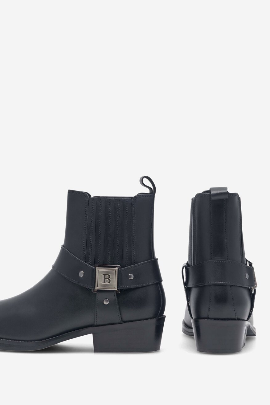 Badura - Botki skórzane - 5905588187561