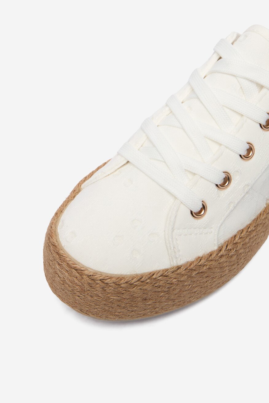 Eспадрили Jenny БЯЛ - 5906751579251