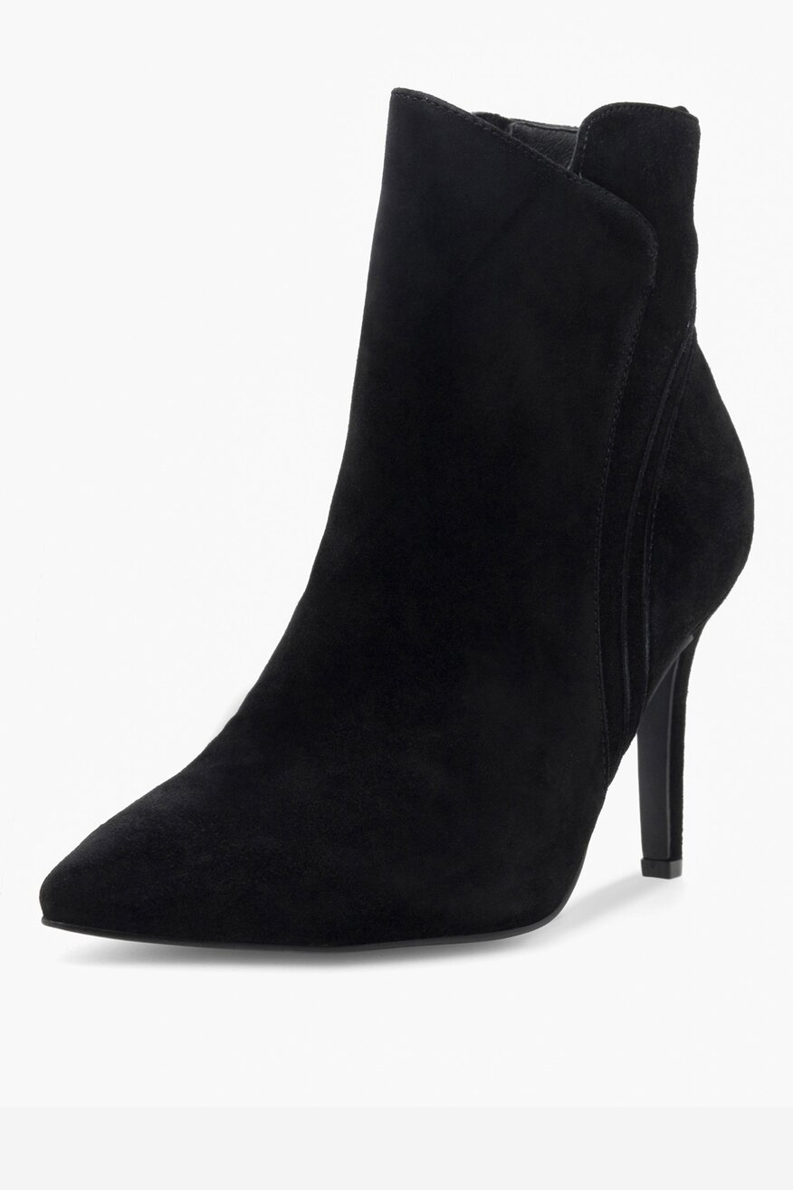 Sergio Bardi - Botki skórzane na szpilce - 5905588119807