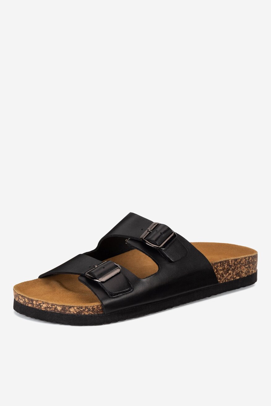 
                Lasocki - Klapki skórzane - 5905588676287