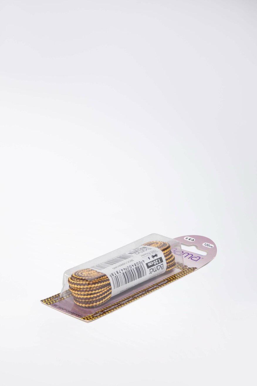 
                BAMA - Sznurówki do obuwia żółte - 4008402447818