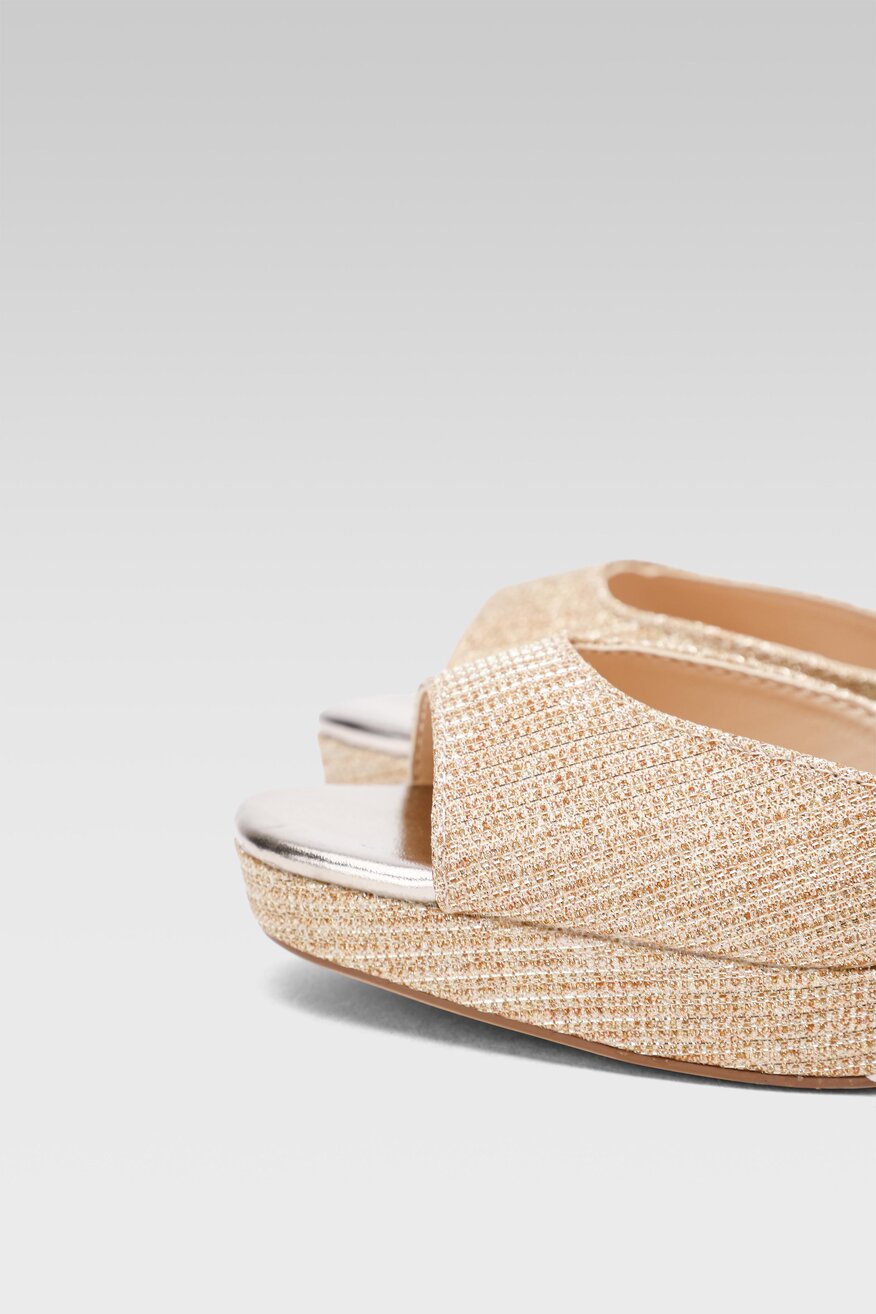 Jenny Fairy - Sandały złote - 5904862407685