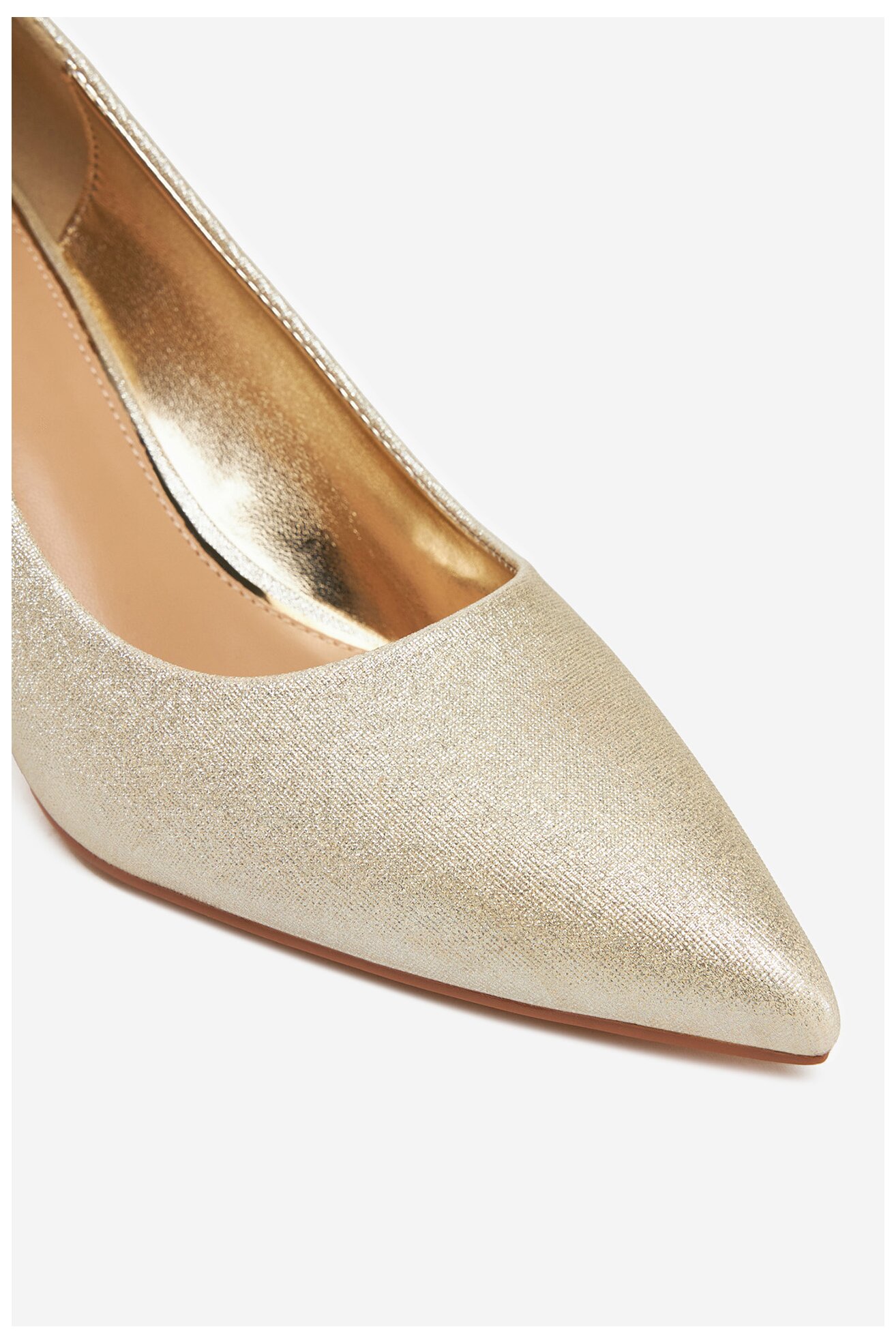 Czółenka DeeZee BK-0807-1 Złoty