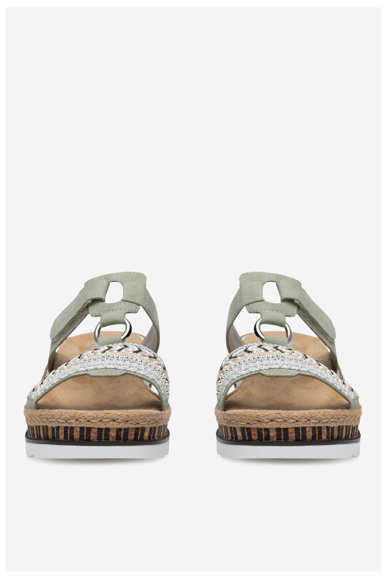 Джапанки Rieker V79M6-52 ЗЕЛЕН