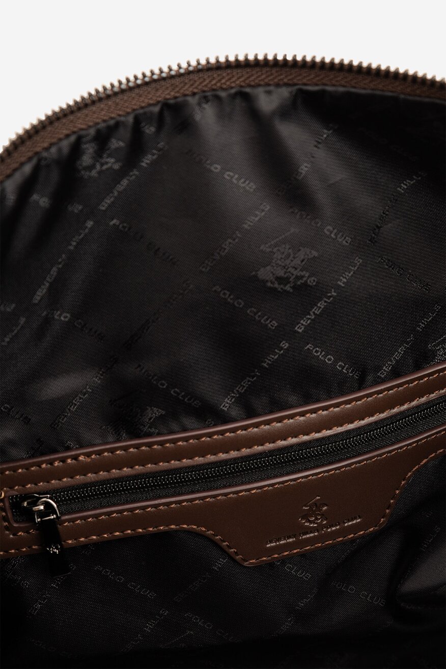 Мъжка чанта Beverly Hills Polo Club КАФЯВ - 5903698632612