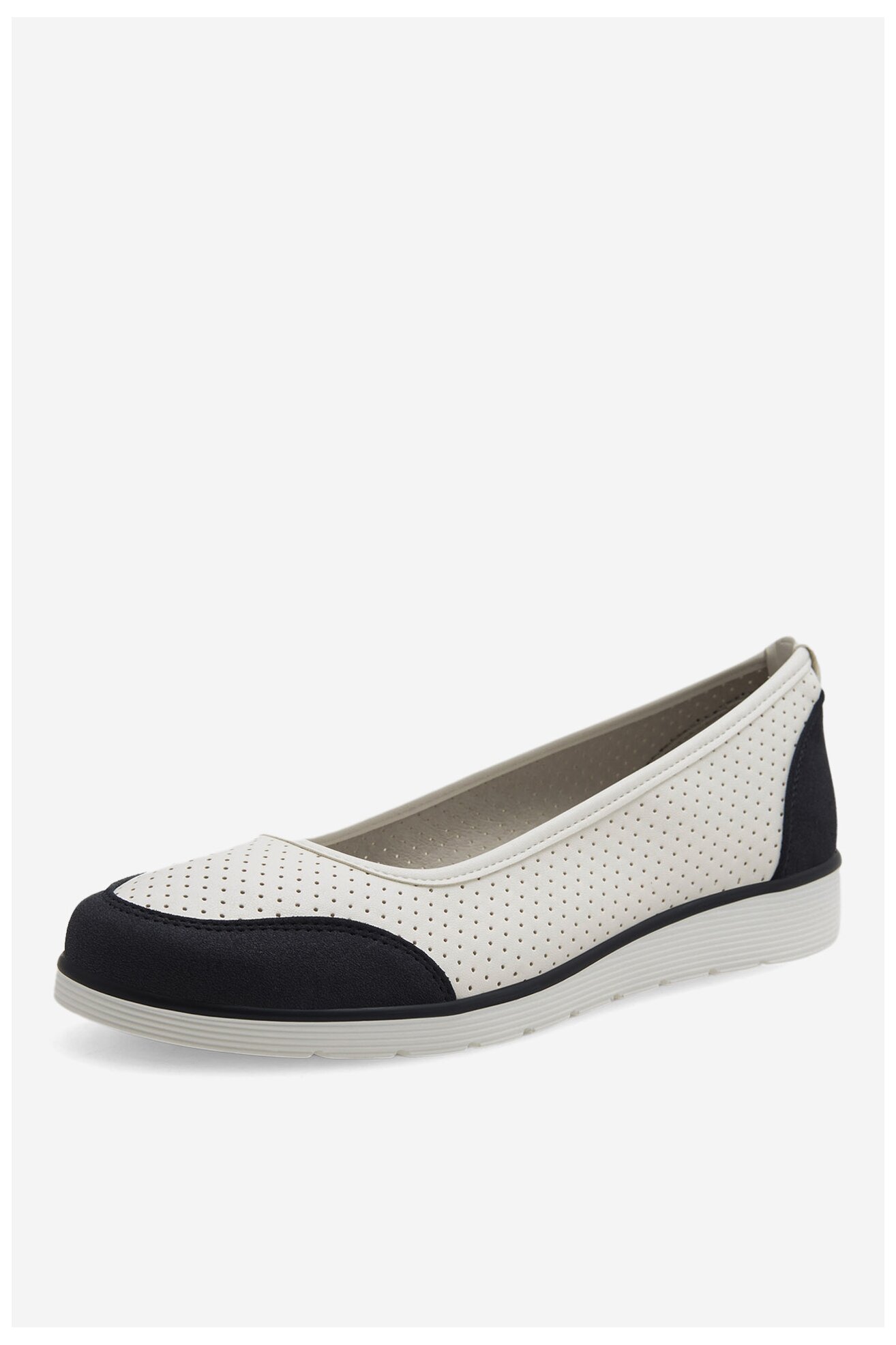 Baleriny Clara Barson WYL3650-1 Biały