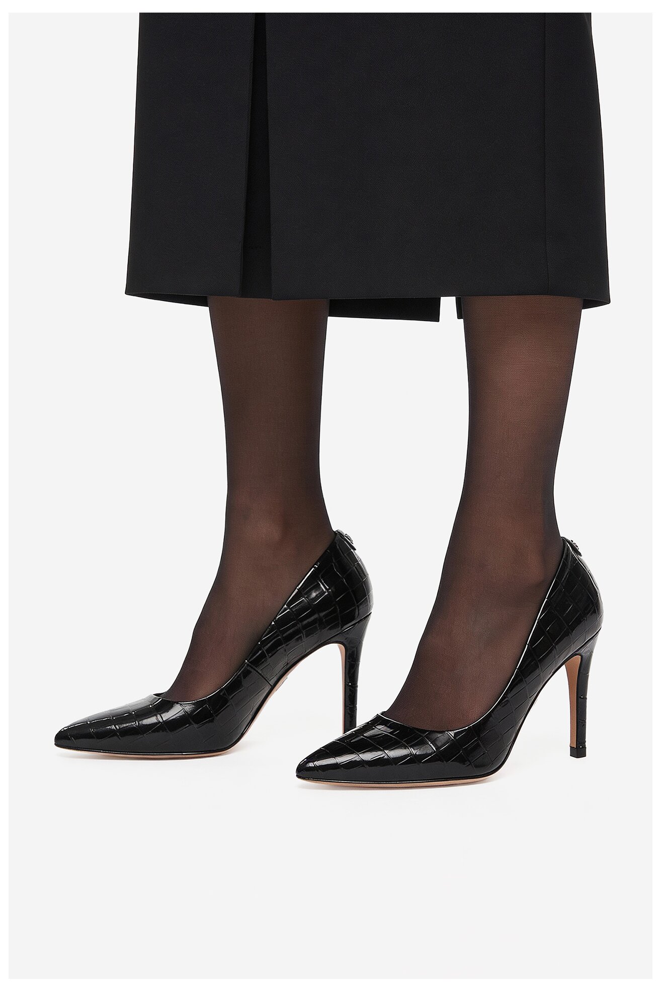 Czółenka NINE WEST CEO-DINA-01 Czarny