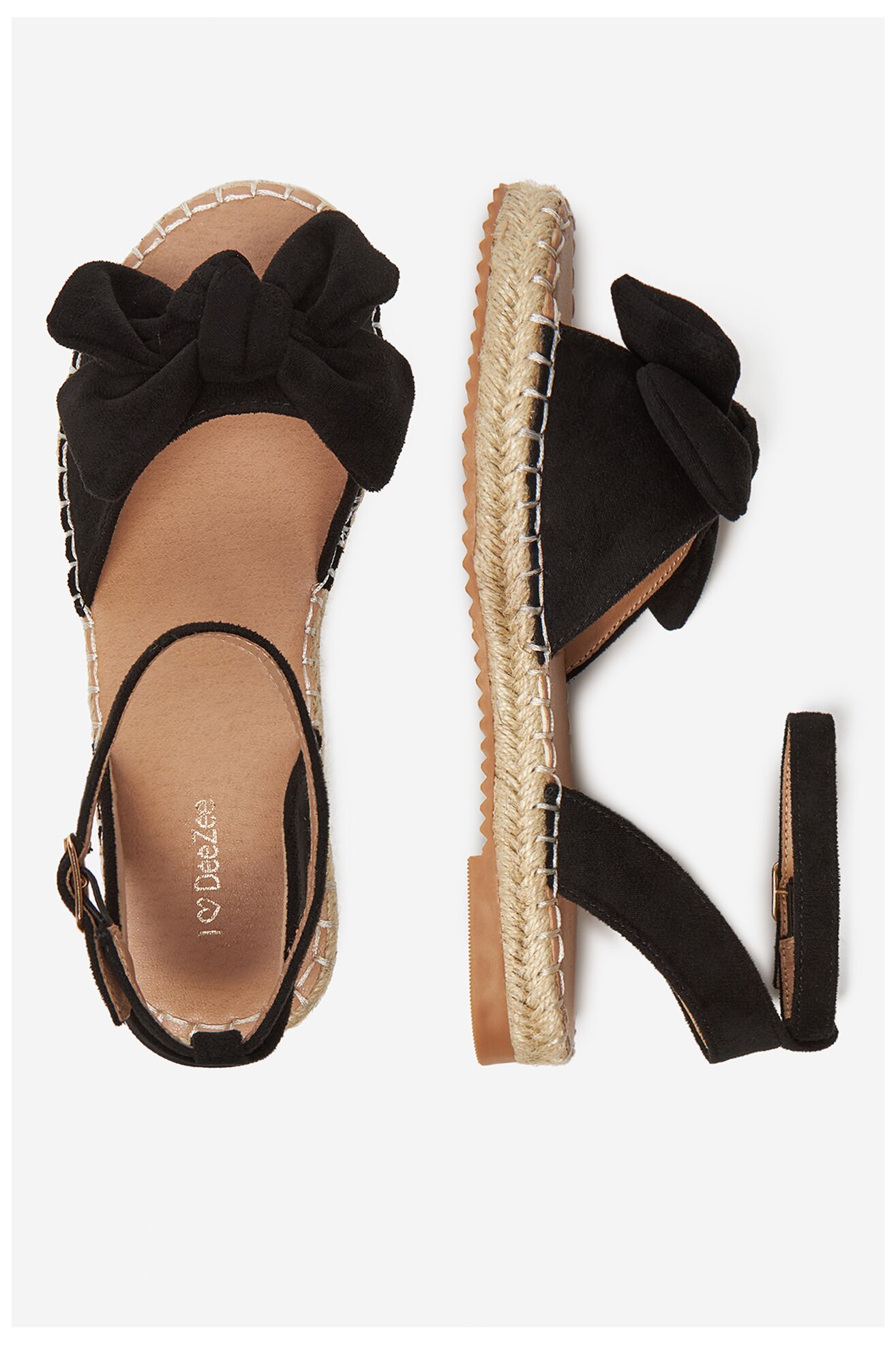 Szandál DeeZee LE601-107 FEKETE