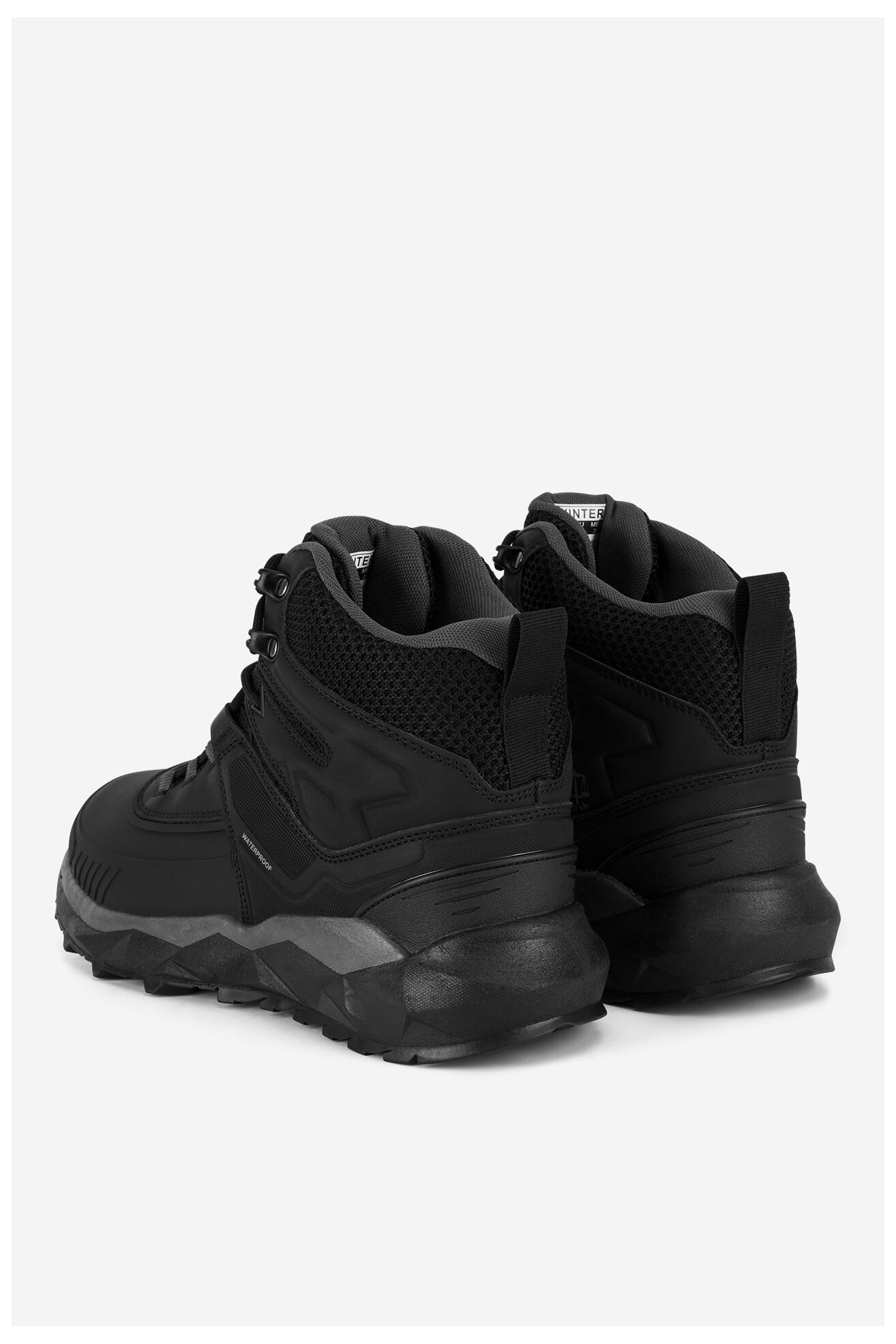 Túracipő HUNTER EVERGREEN GEO SNOW HIKER WP SZÜRKE