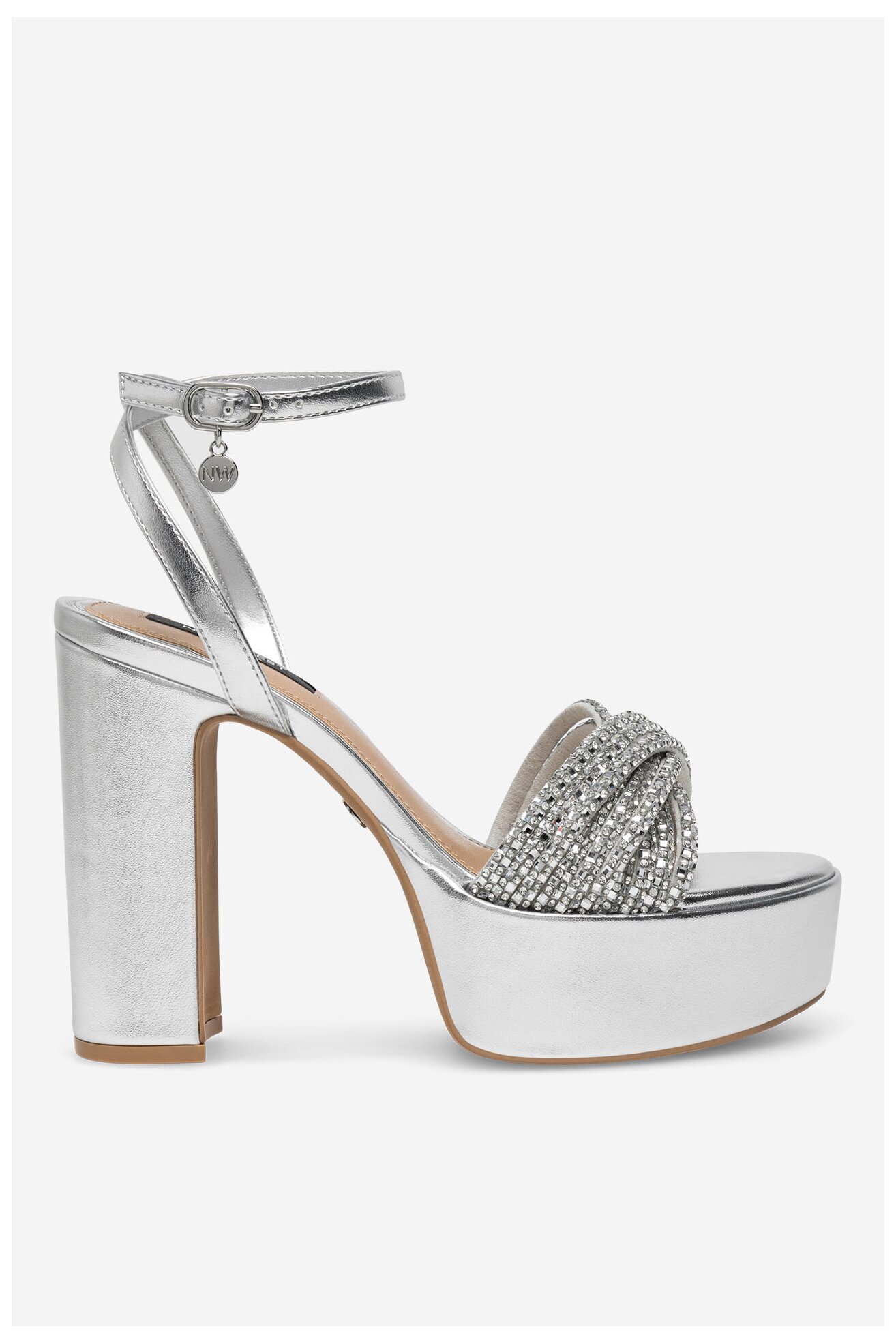 Сандалі NINE WEST WFA2736-1 СРІБНИЙ