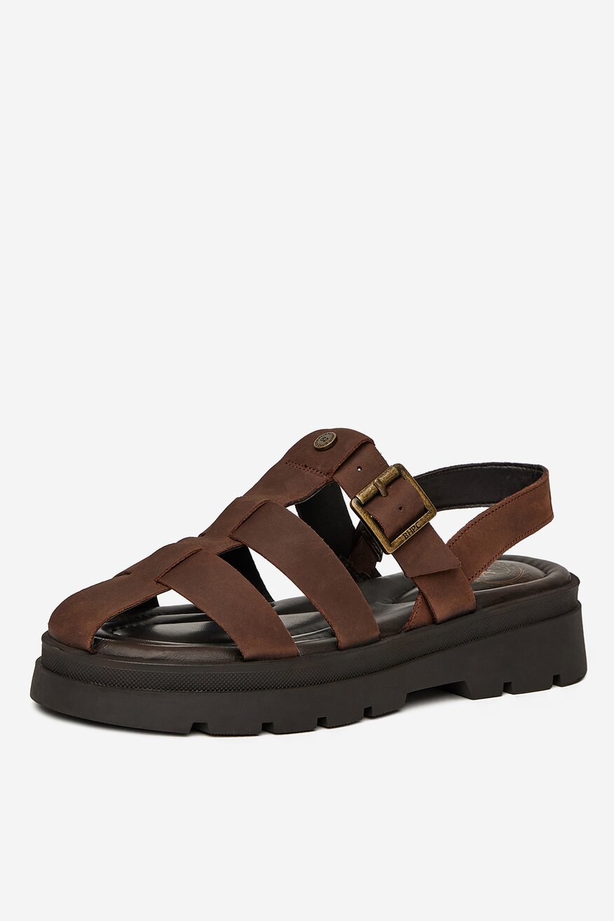 
                Beverly Hills Polo Club - Sandały skórzane - 5906751059388