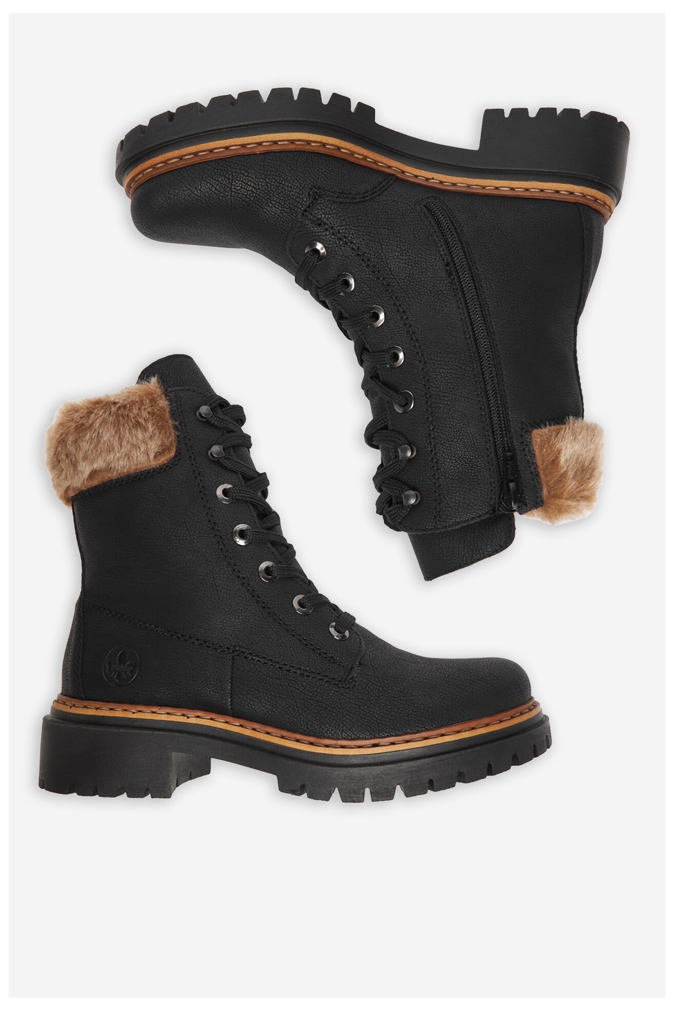 Csizma Rieker CEO-72630-00 FEKETE