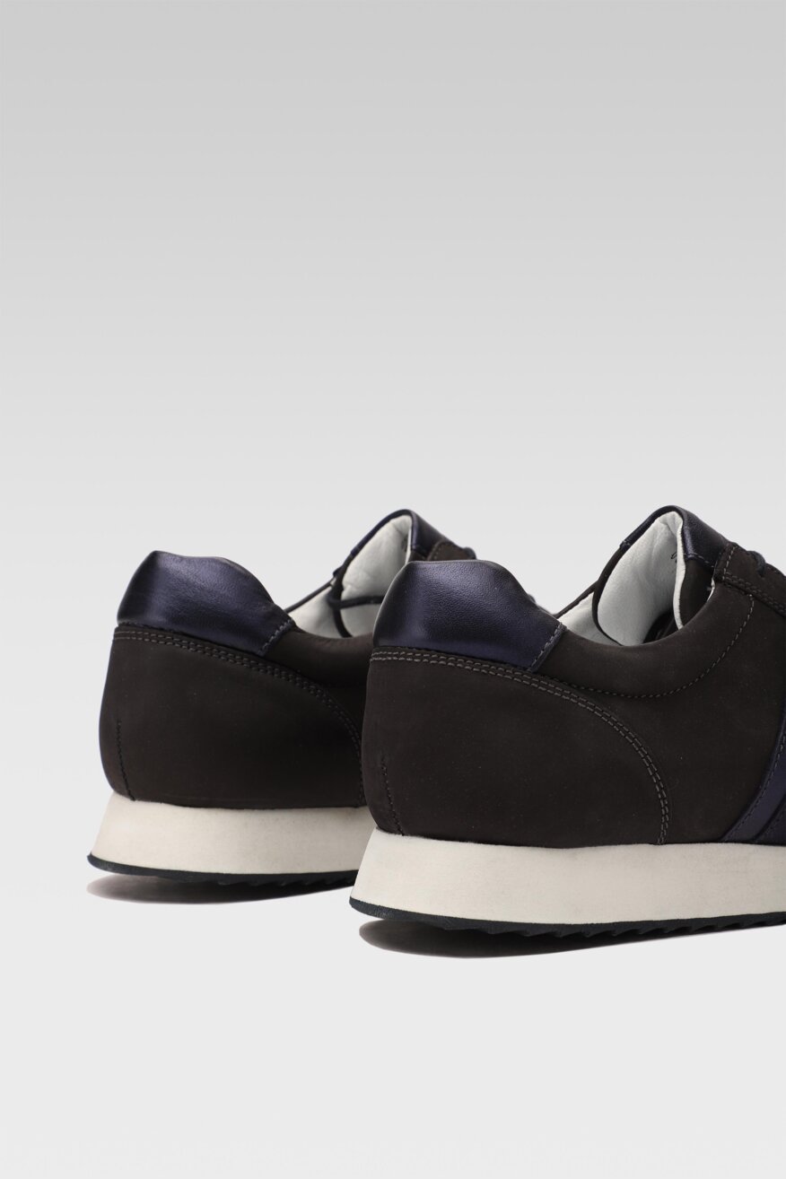 
                Lasocki - Skórzane półbuty granatowe - 5903698555850