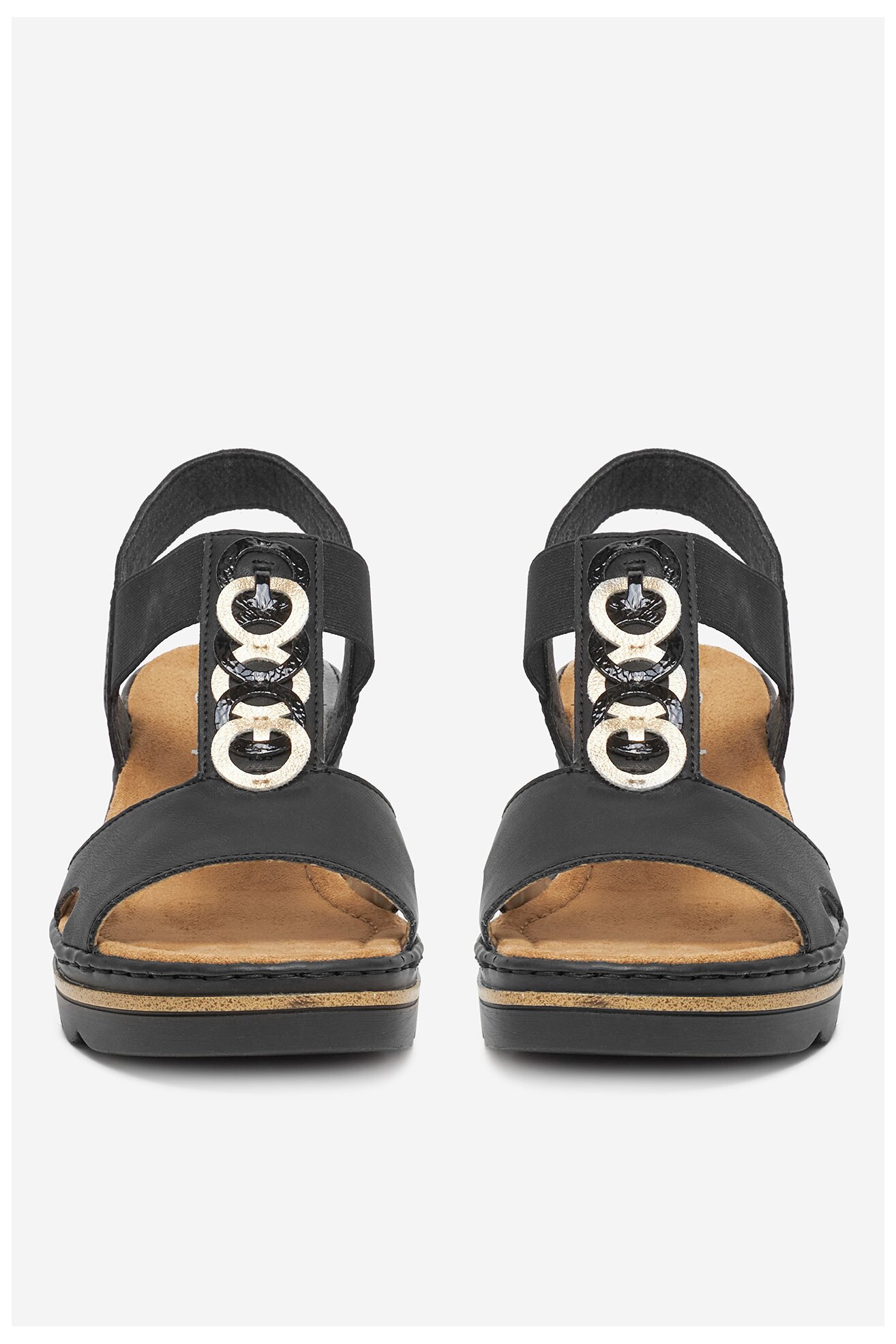 Sandały Rieker CEO-67498-00 Czarny