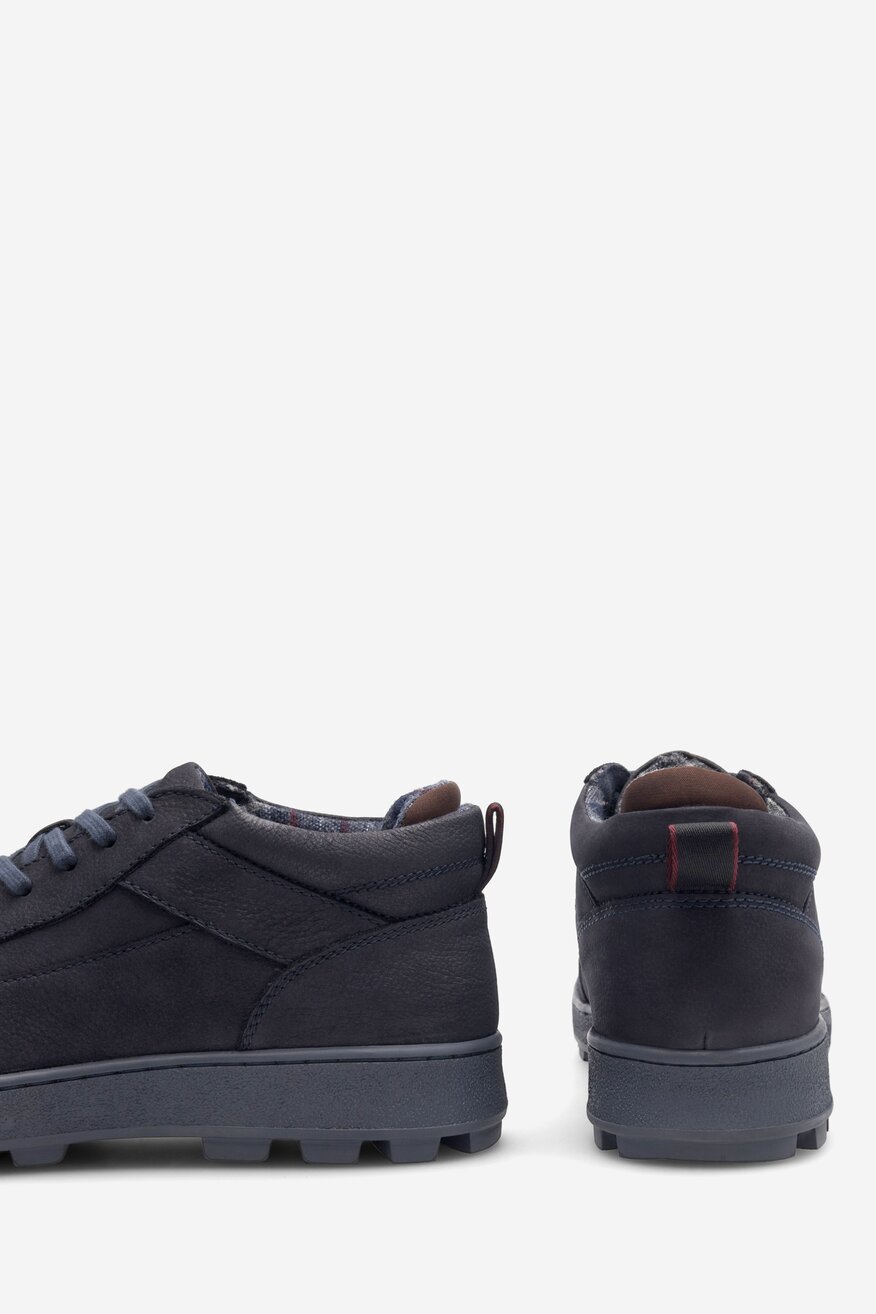 Lasocki - Trzewiki skórzane ocieplane - 5905588081524