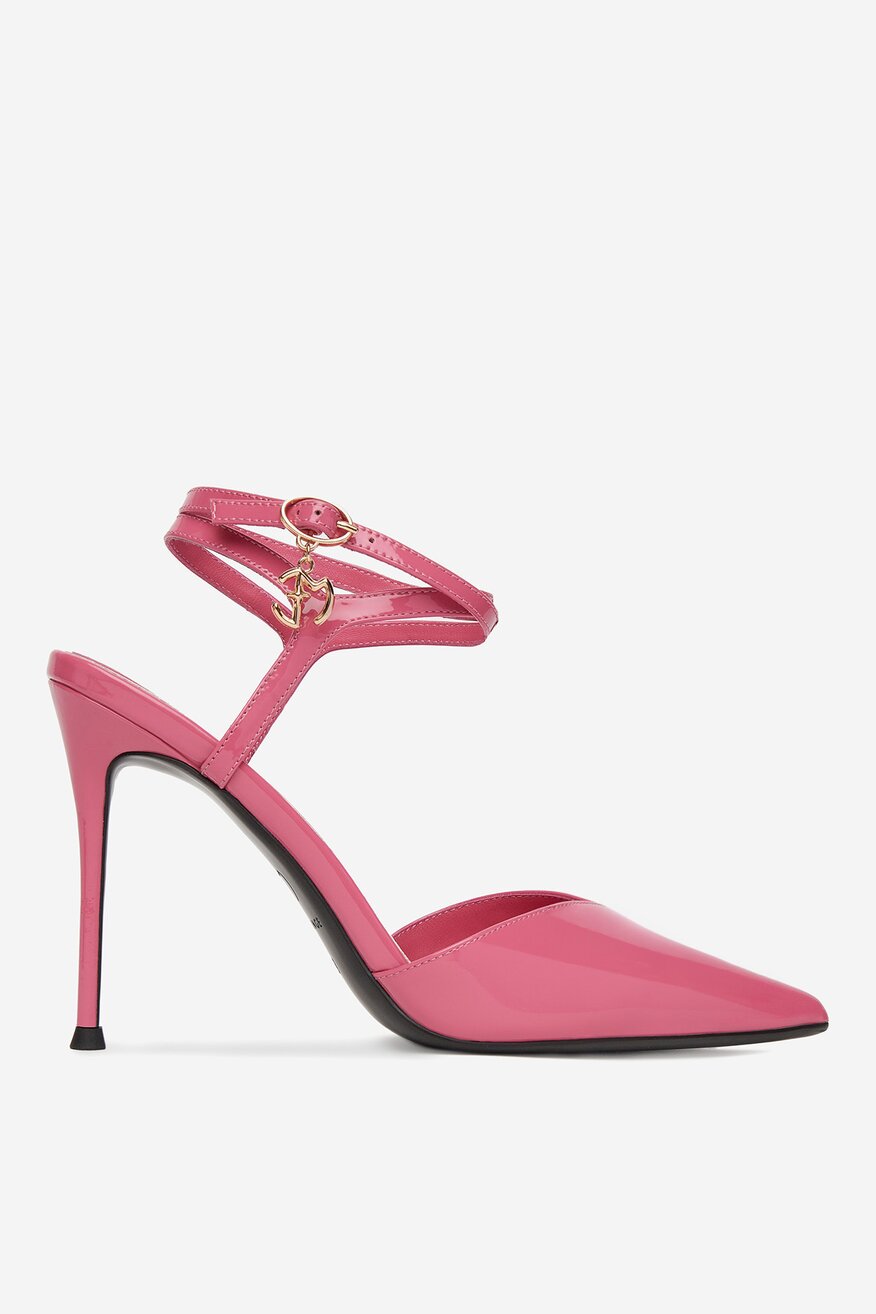Pantofi cu toc EVA MINGE ROZ ÎNCHIS - 5903698295275