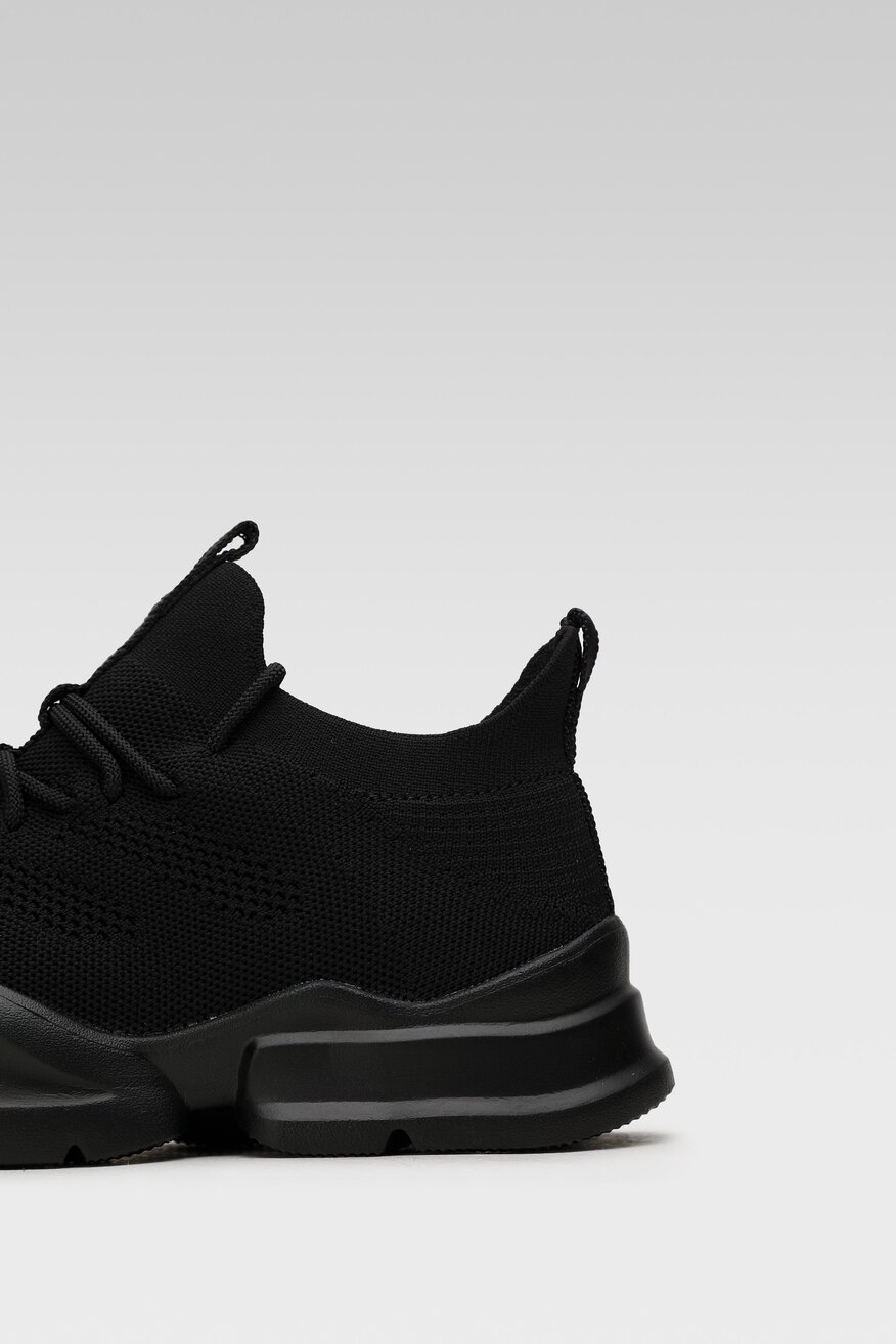 Sprandi - Obuwie sportowe czarne sznurowane - 5904248226251