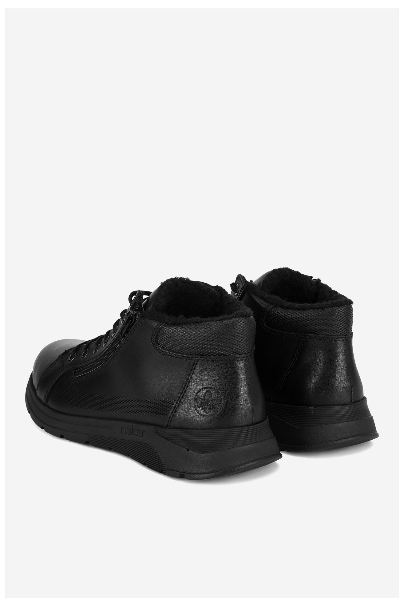 Bokacsizma Rieker 39604-00 FEKETE