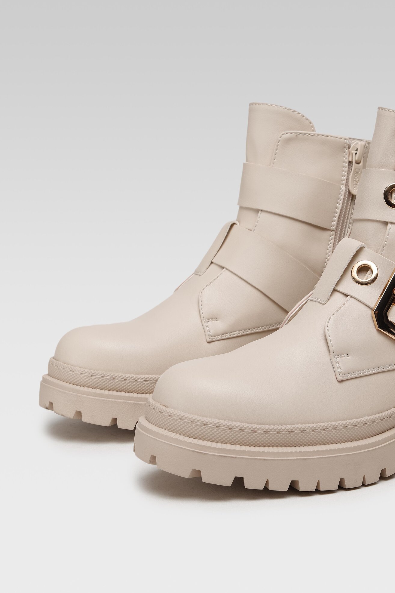 Botki DeeZee WS5680-14 Beżowy