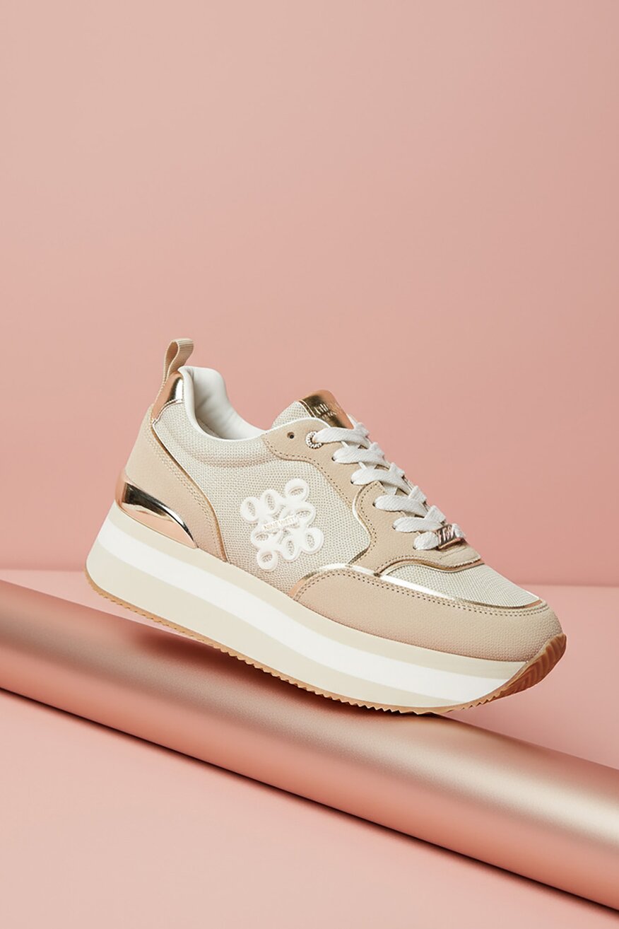 Sneakerși NINE WEST BEJ - 5906751159682