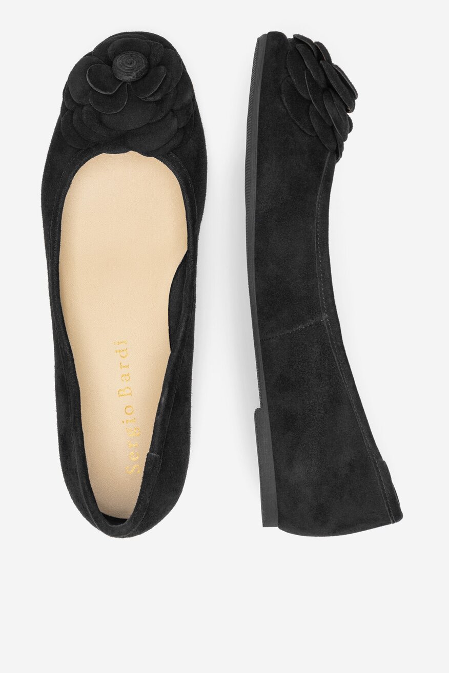 
                Sergio Bardi - Baleriny zamszowe - 5906751038062