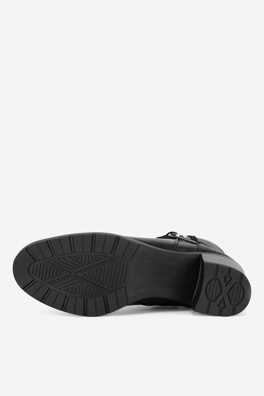 
                Remonte - Botki skórzane ocieplane - 2230068915178