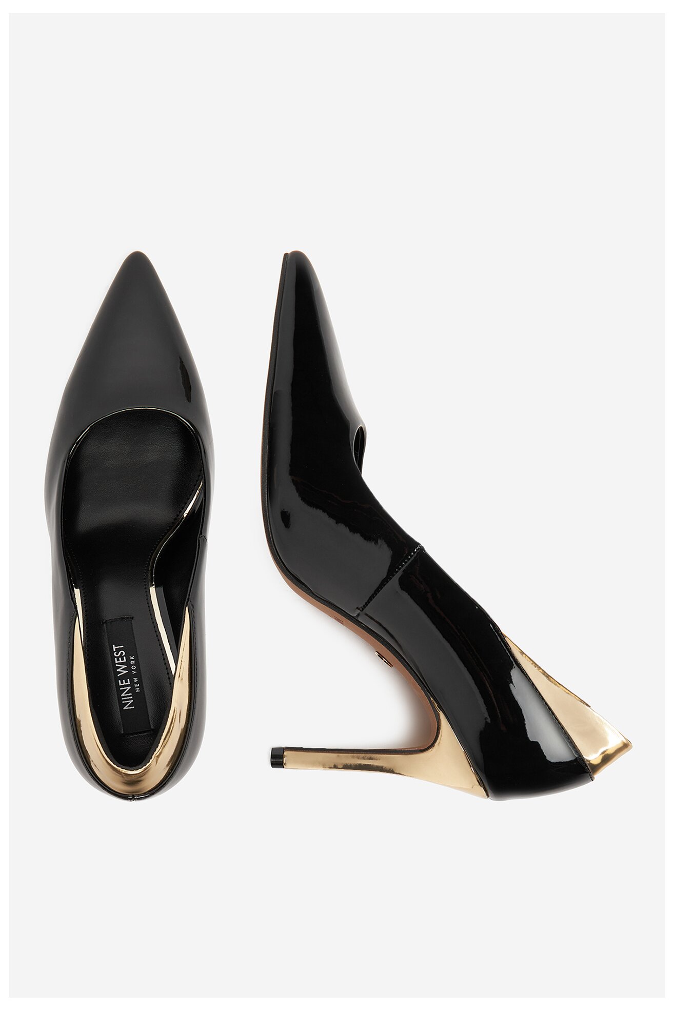 Körömcipő NINE WEST CEO-FARAH-01 FEKETE