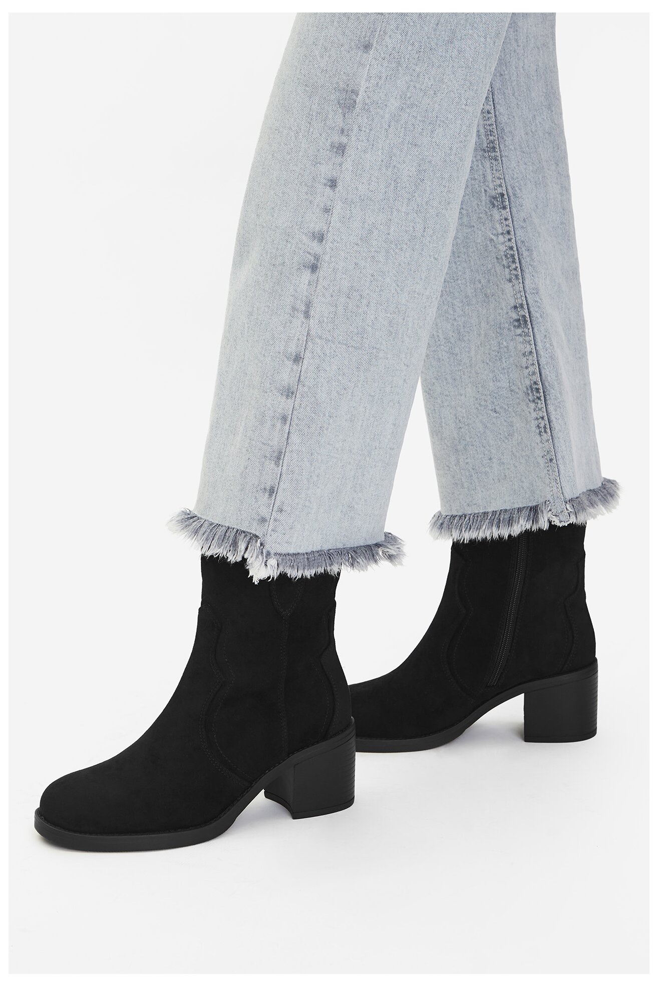 Kotníková obuv Jenny CEO-HYF2T651S-1 ČERNÁ