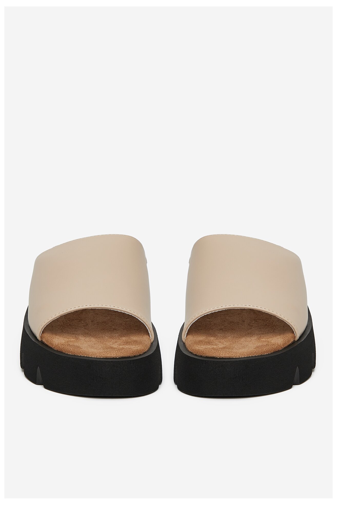 Klapki Jenny HY2318-01 Beżowy