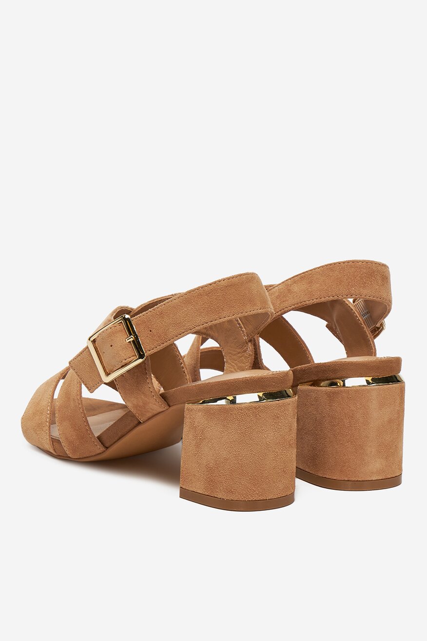 Sandály Sergio Bardi CAMEL - 5903698622194