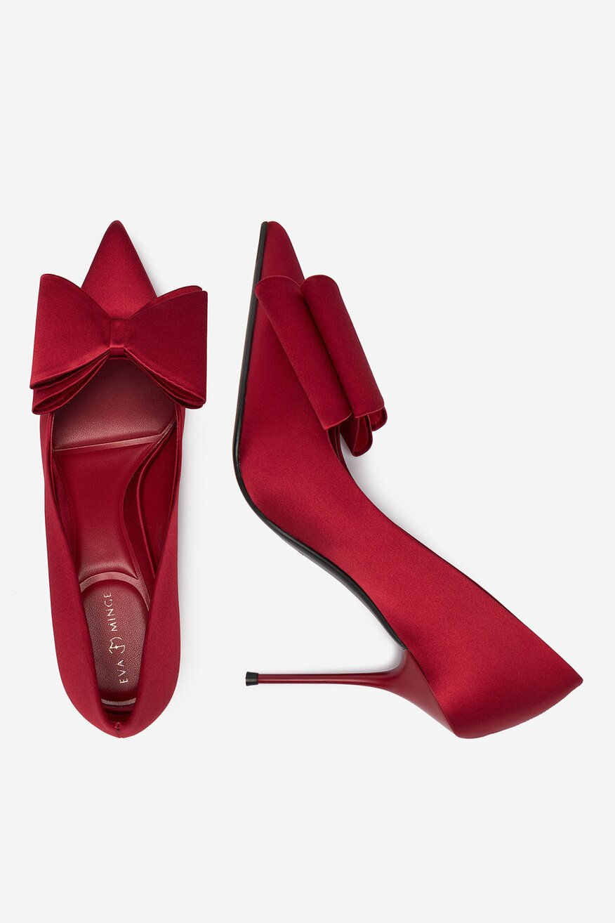 Pantofi cu toc EVA MINGE GRENA - 5906751284537